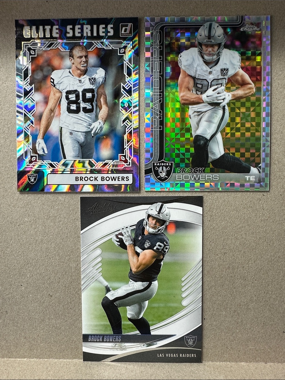 6 Rookies of Brock Bowers w/ Franchise Foundations +Jeanty/Bech Rookies + Crosby - Picture 7 of 16